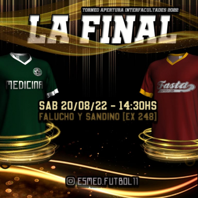 Torneo apertura interfacultades 2022