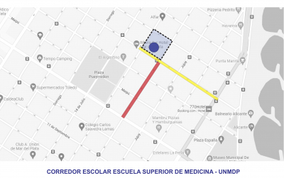 La UNMDP tiene sus corredores seguros