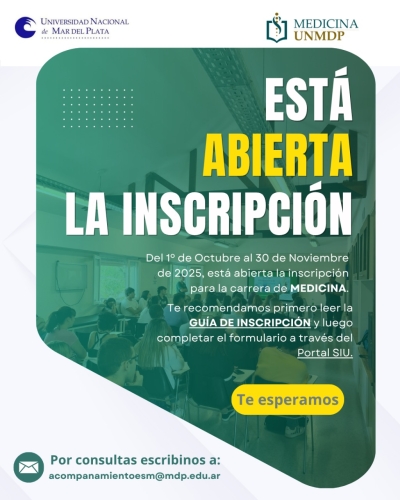Está abierta la Inscripción
