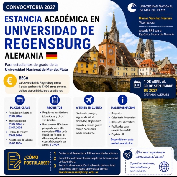 Convocatoria 2027