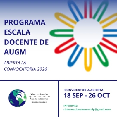 Convocatoria Docente. PROGRAMA ESCALA