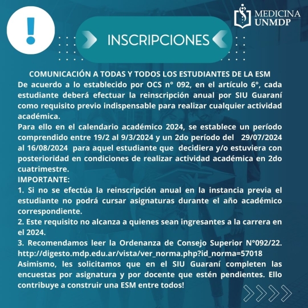 COMUNICADO ESTUDIANTES